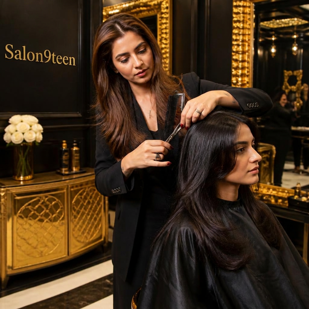 Senior Stylist Hair Cut at Salon9teen, Delhi